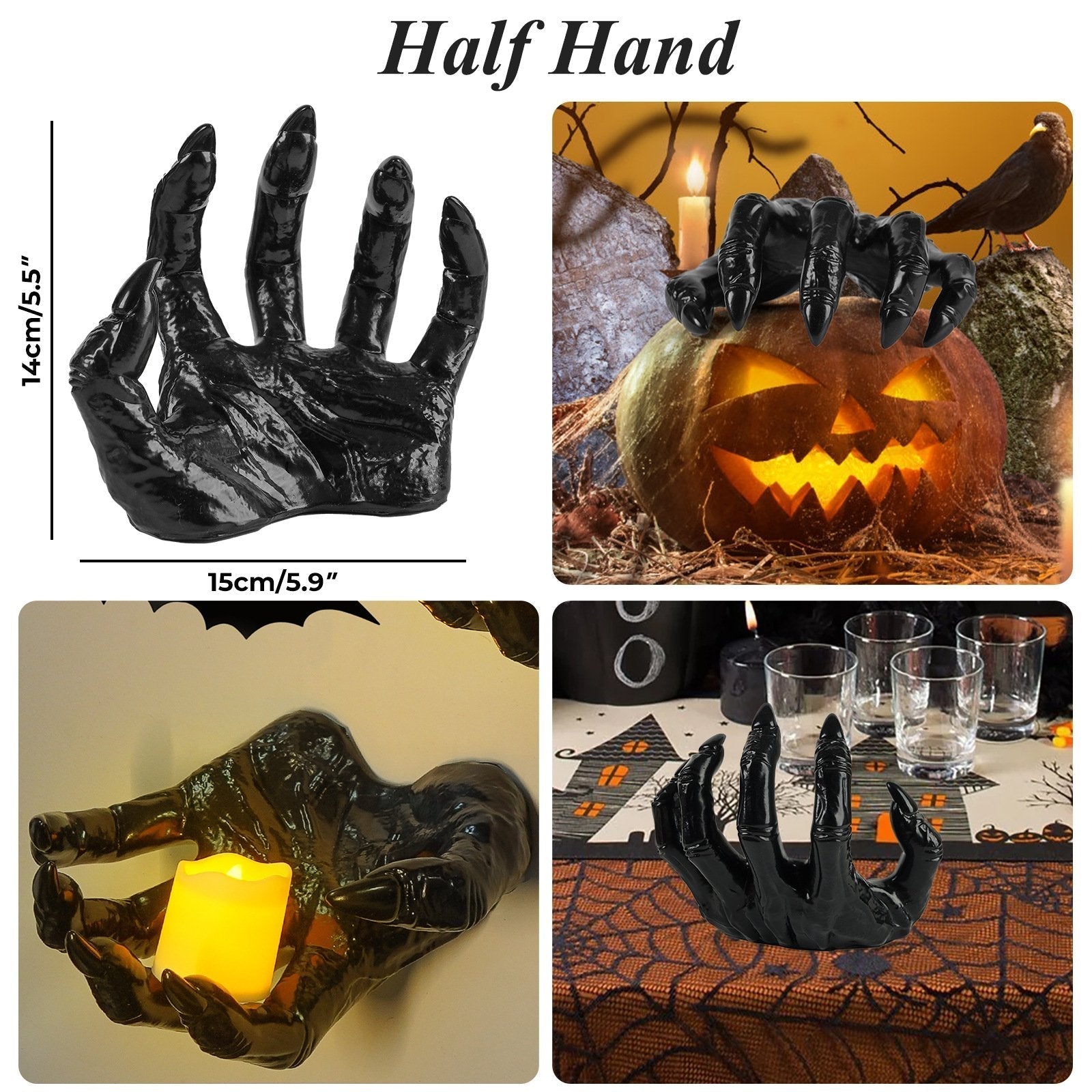 Spuk-Hände Wanddekoration — Lässt Halloween Gäste erschaudern
