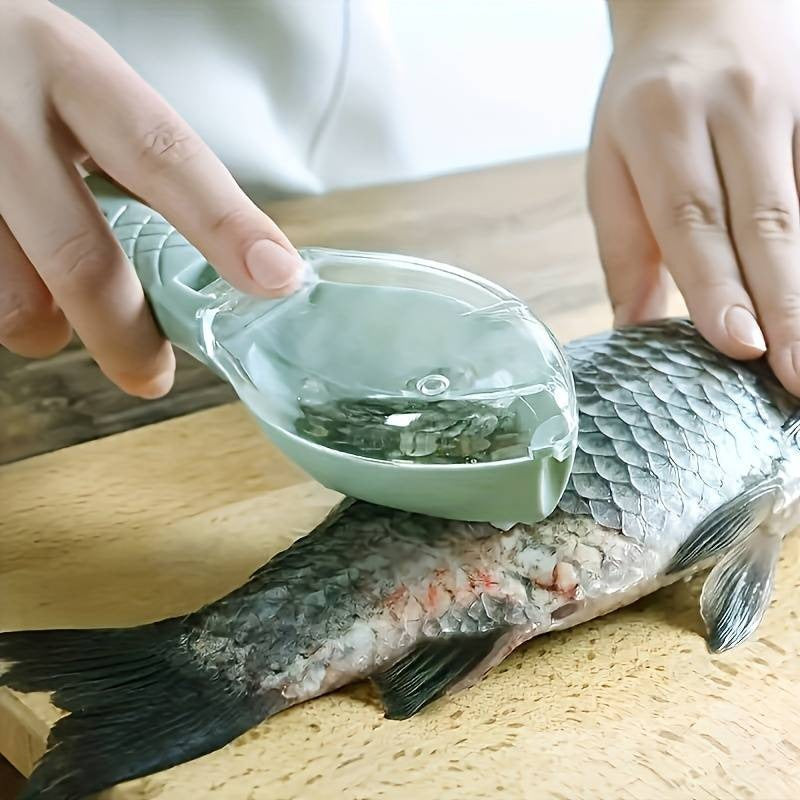 FishPeel™ - Fischschuppenentferner mit Auffangdeckel [50% Rabatt]