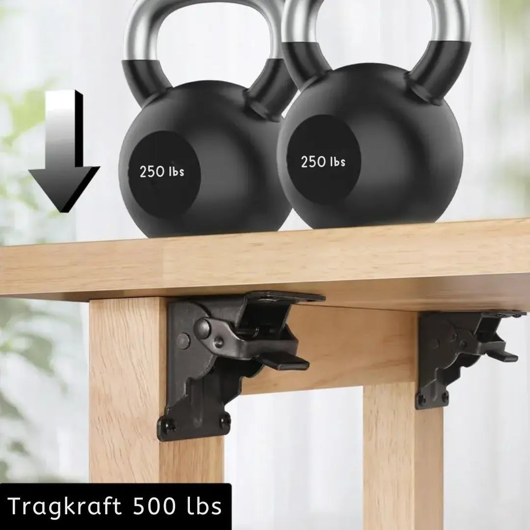 AngleClip™ – Klappscharnier mit Selbstverriegelung für Möbel & Türen [50% Rabatt]