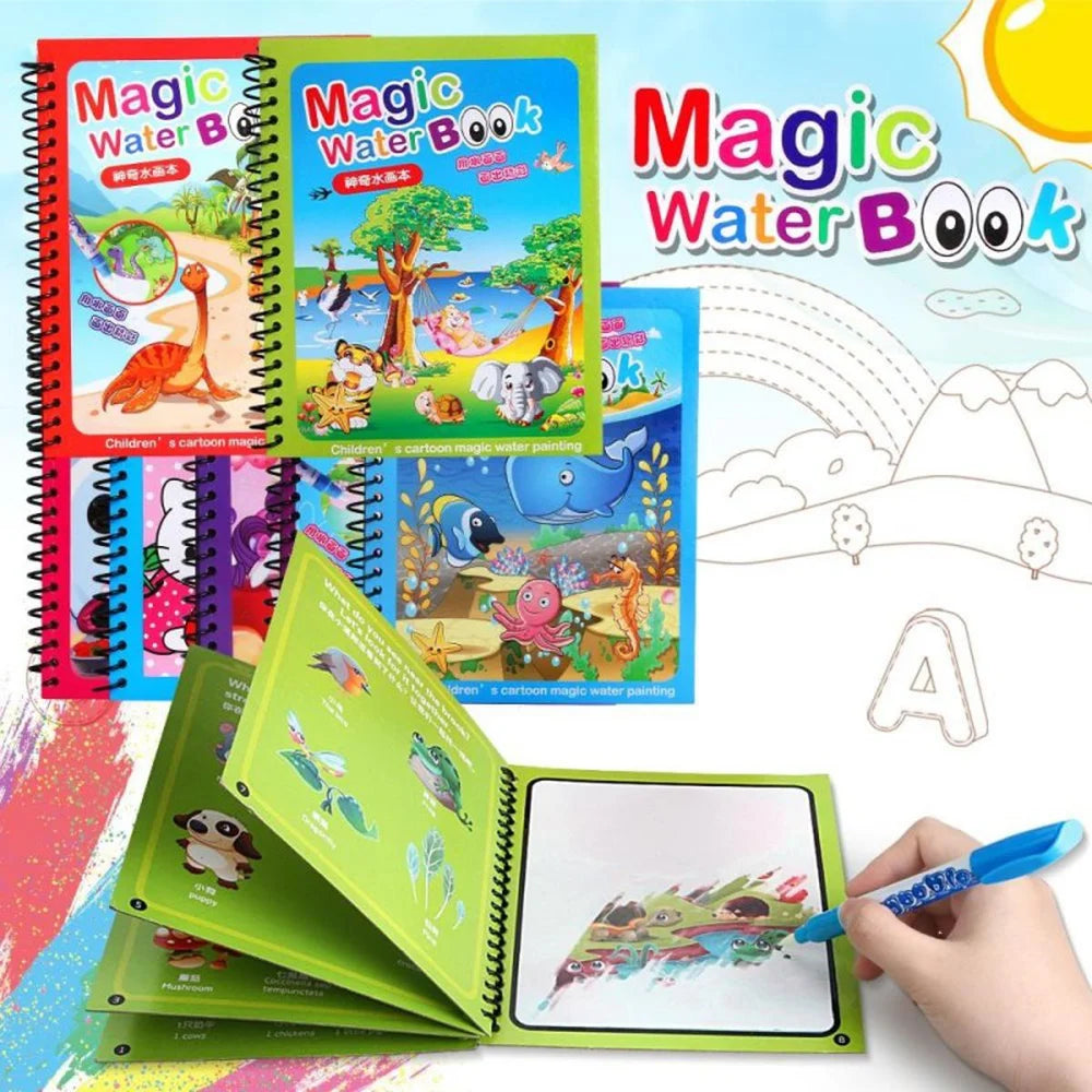 MagicPaint™ Magisches Wasser Buch | 50% Rabatt