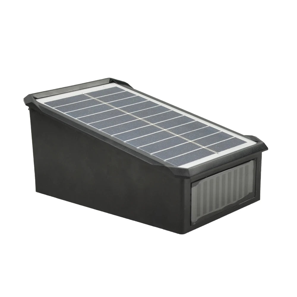 Moderne LED Außenwandleuchte mit Farbwechsel & Dämmerungssensor