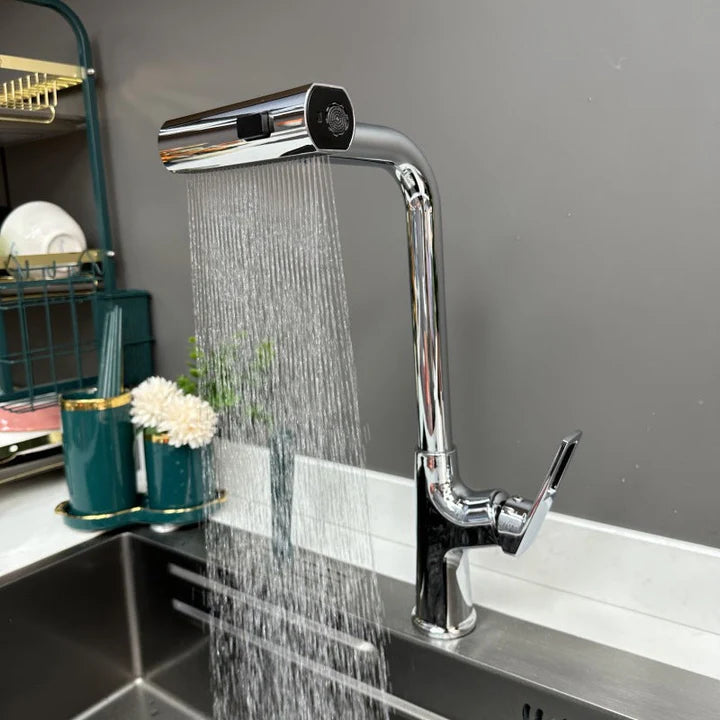 SteamFlow™ Wasserfalldüsen-Küchenarmatur | 50% Rabatt