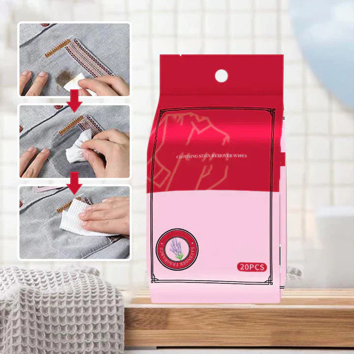 StainWipe™ – Effektive und praktische Fleckenentfernungstücher [50% Rabatt]
