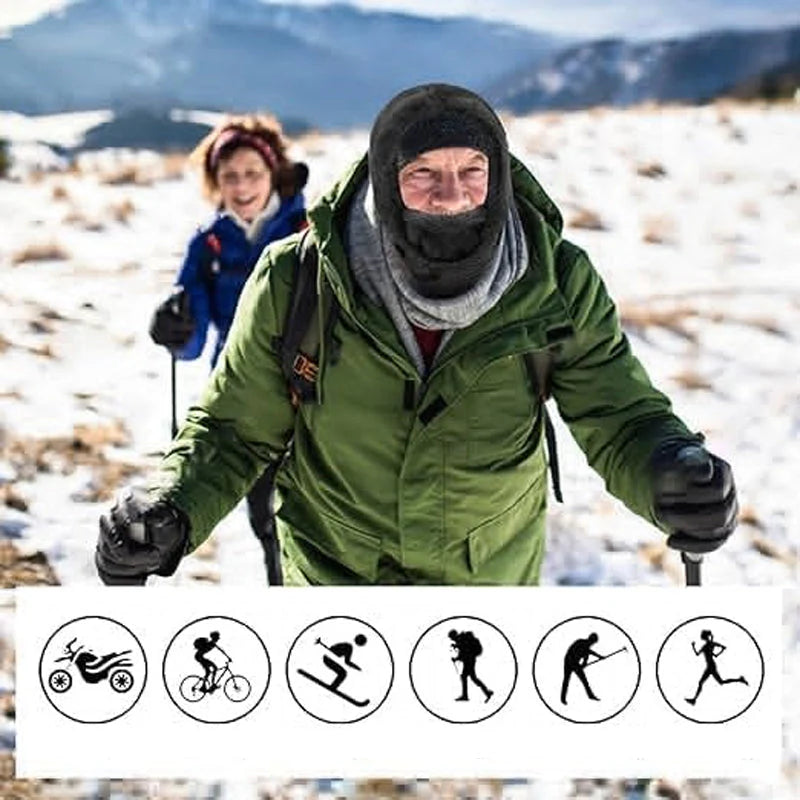 Sherpa™ – Multifunktionale Gesichtsmaske aus kuscheligem Fleece | 50% Rabatt