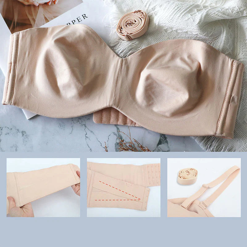 CurveMaster™ – Trägerloser BH mit Sicherem Halt | 50% Rabatt