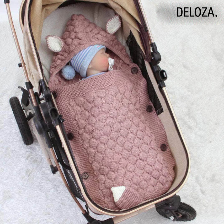 50% Rabatt | CozySleep™ Gestrickter Baby-Schlafsack [Letzter Tag Rabatt]