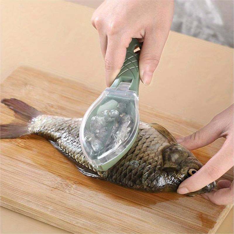 FishPeel™ - Fischschuppenentferner mit Auffangdeckel [50% Rabatt]