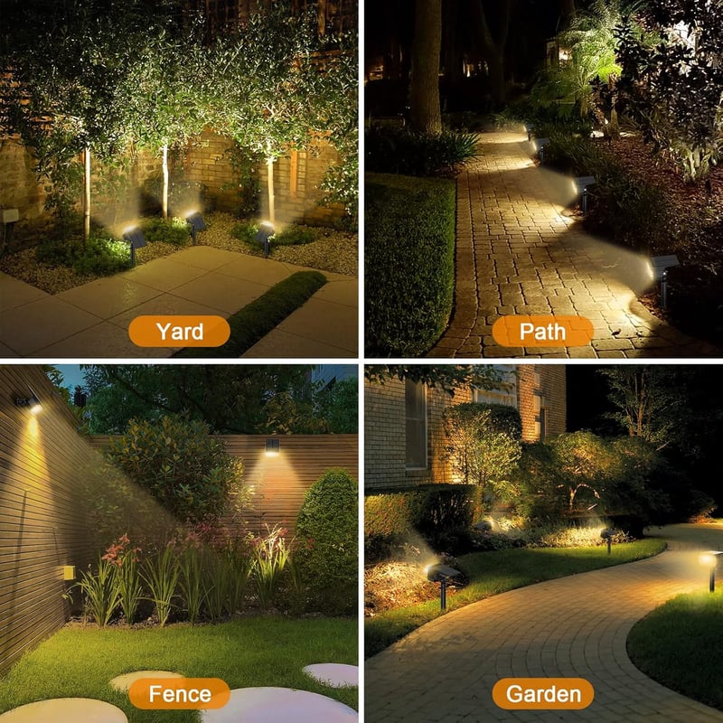 50% Rabatt | SolarSpot™ – Wetterfeste Gartenbeleuchtung mit 3 Helligkeitsstufen