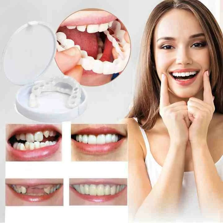 ClearSmile EasyClick Zahnprothese – sofort schöne Zähne für ein strahlendes Lächeln