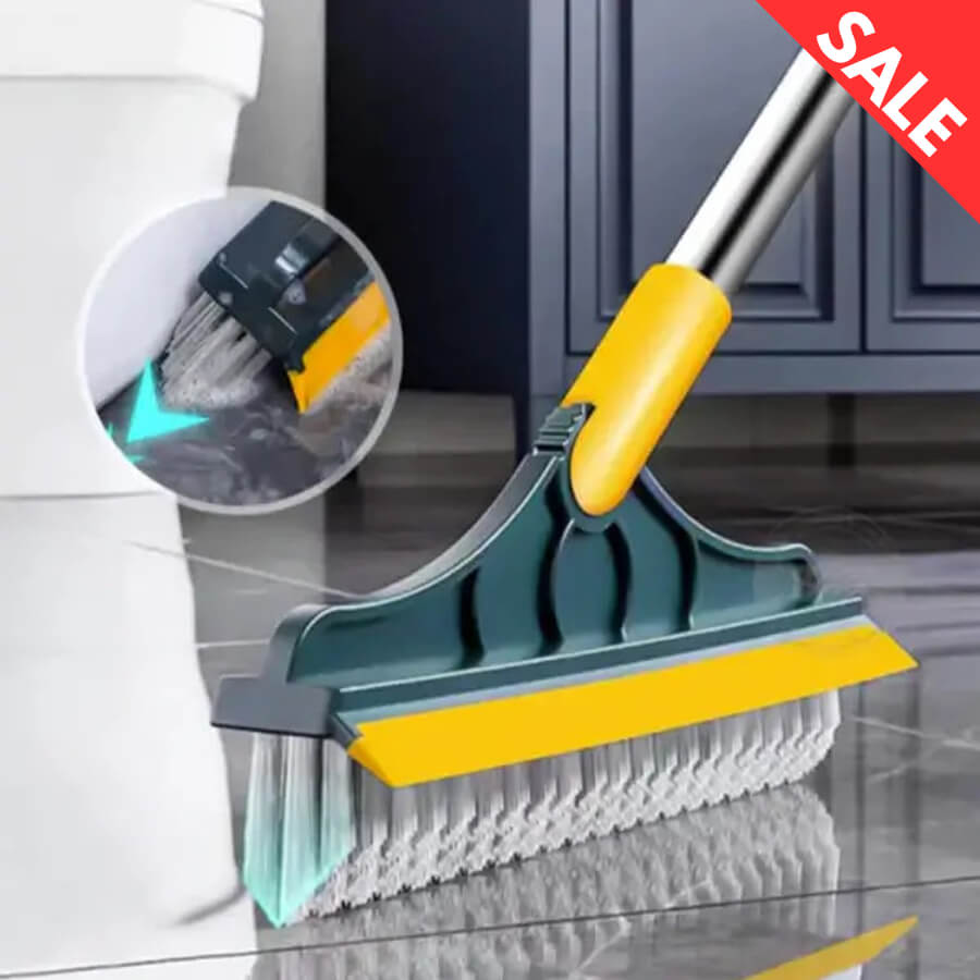 SpinSweep™ – 2-in-1 rotierende Bodenbürste für müheloses Reinigen [50 % Rabatt]