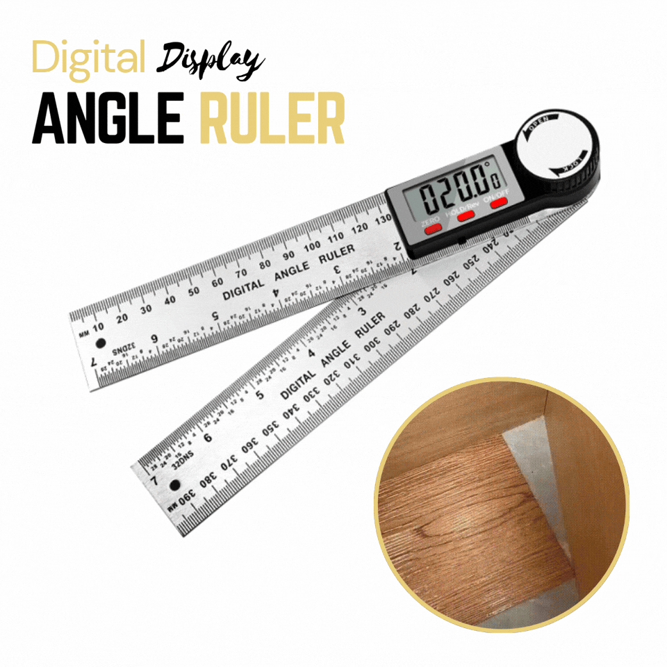 50% Rabatt | DigiRule™ - Digitales Display Winkellineal