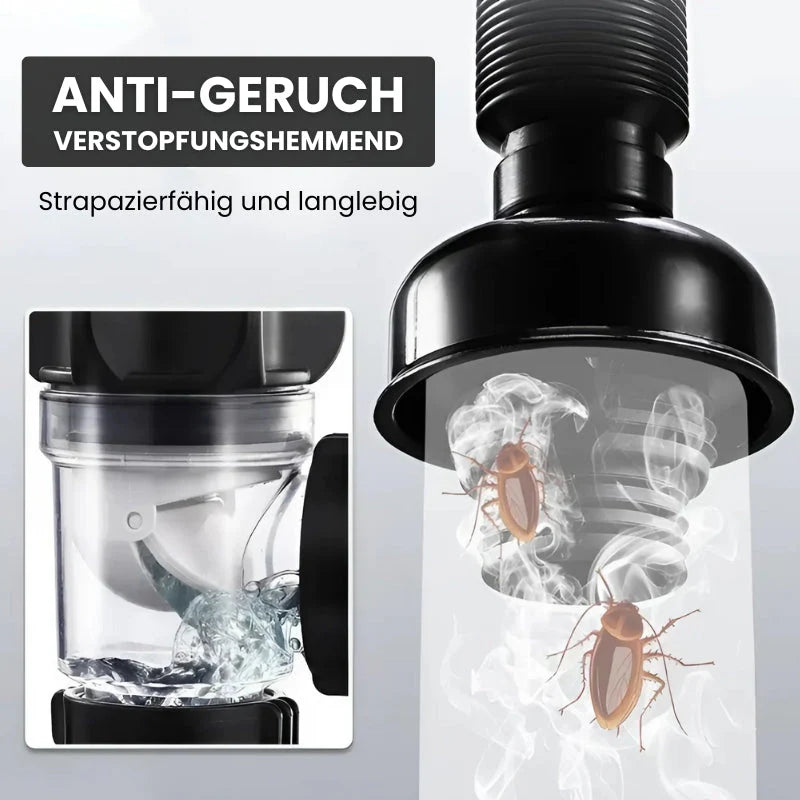 UniPipe™ – Anti Odor Universal-Abflussrohr Für Waschbecken | 50% Rabatt