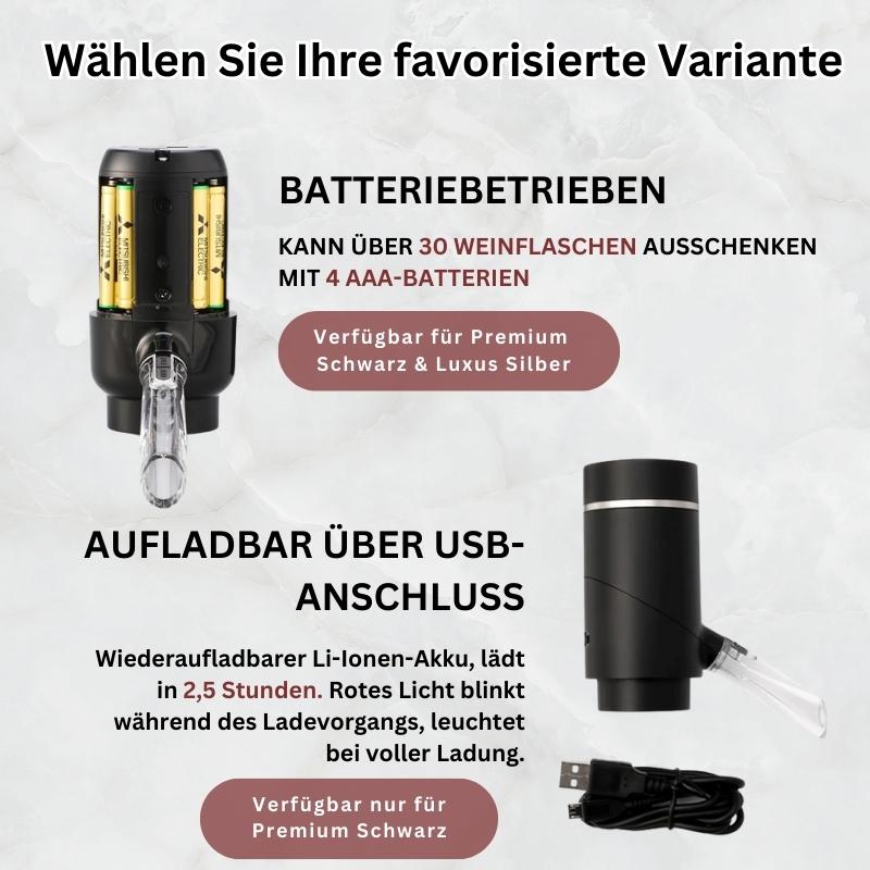 AeriBlend™ - 3-in-1 Weinbelüfter, Aufbewahrung und Spender [50% Rabatt]
