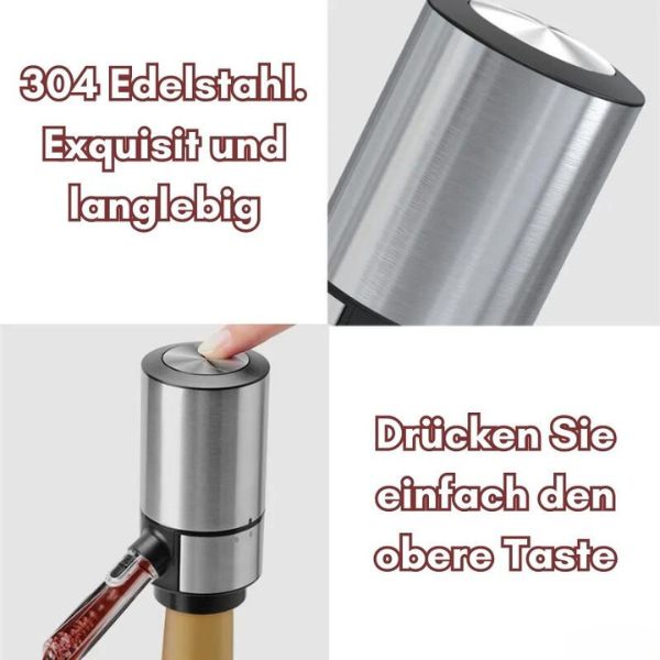 AeriBlend™ - 3-in-1 Weinbelüfter, Aufbewahrung und Spender [50% Rabatt]