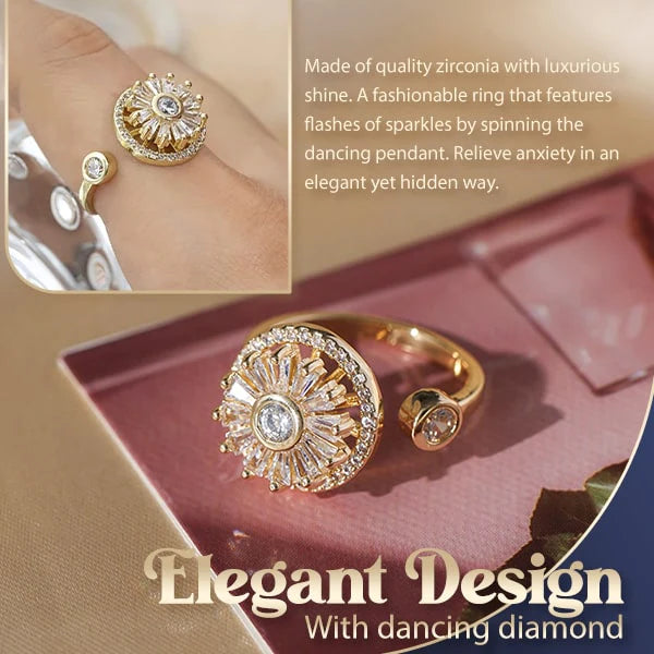 Estina™ Zappel-Diamant-Ring | Nur Heute 50% Rabatt