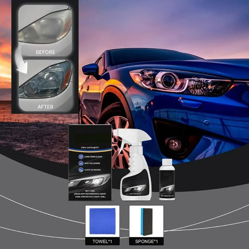 CarClean™ – Entfernt Vergilbung und sorgt für klare Sicht [50 % Rabatt]