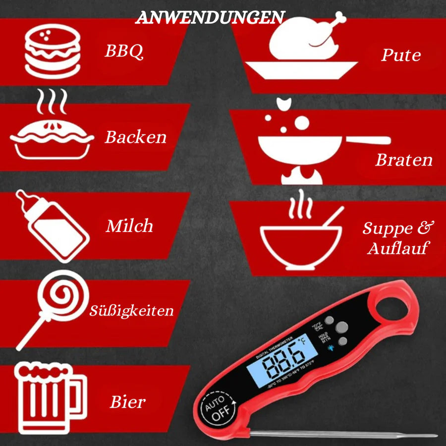 AccuTemp™ Digitales Lebensmittelthermometer