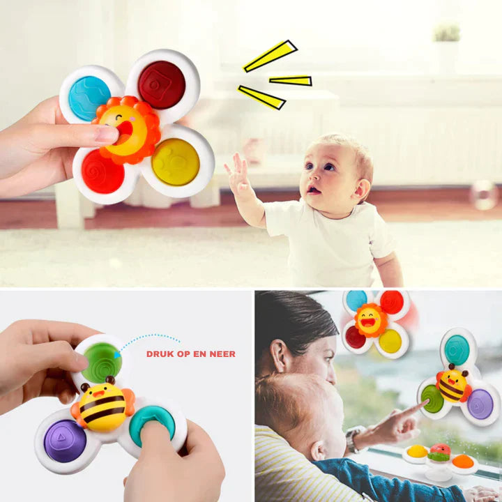 BabySpinner™ Buntes Drehspielzeug | 1 + 1 Gratis