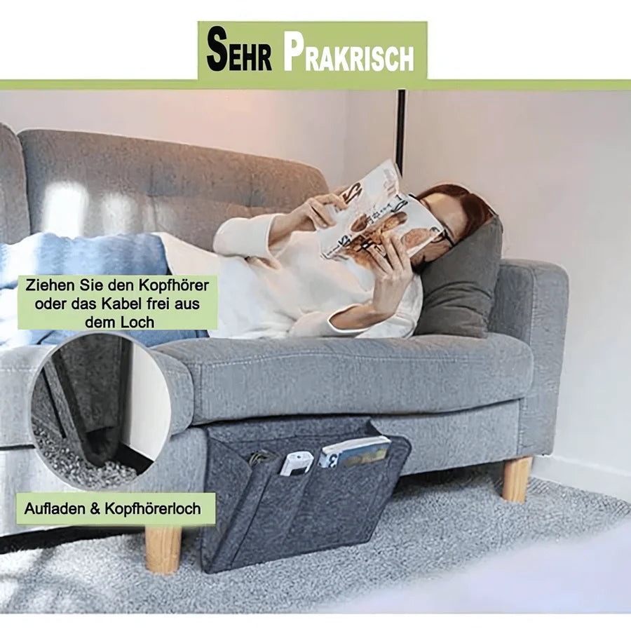 BedStorage™ – Nachttisch-Organizer für ein Aufgeräumtes Schlafzimmer | 50% Rabatt