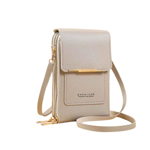 Gina™ – Damen-Umhängetasche mit Touchscreen-Fenster | 50% Rabatt