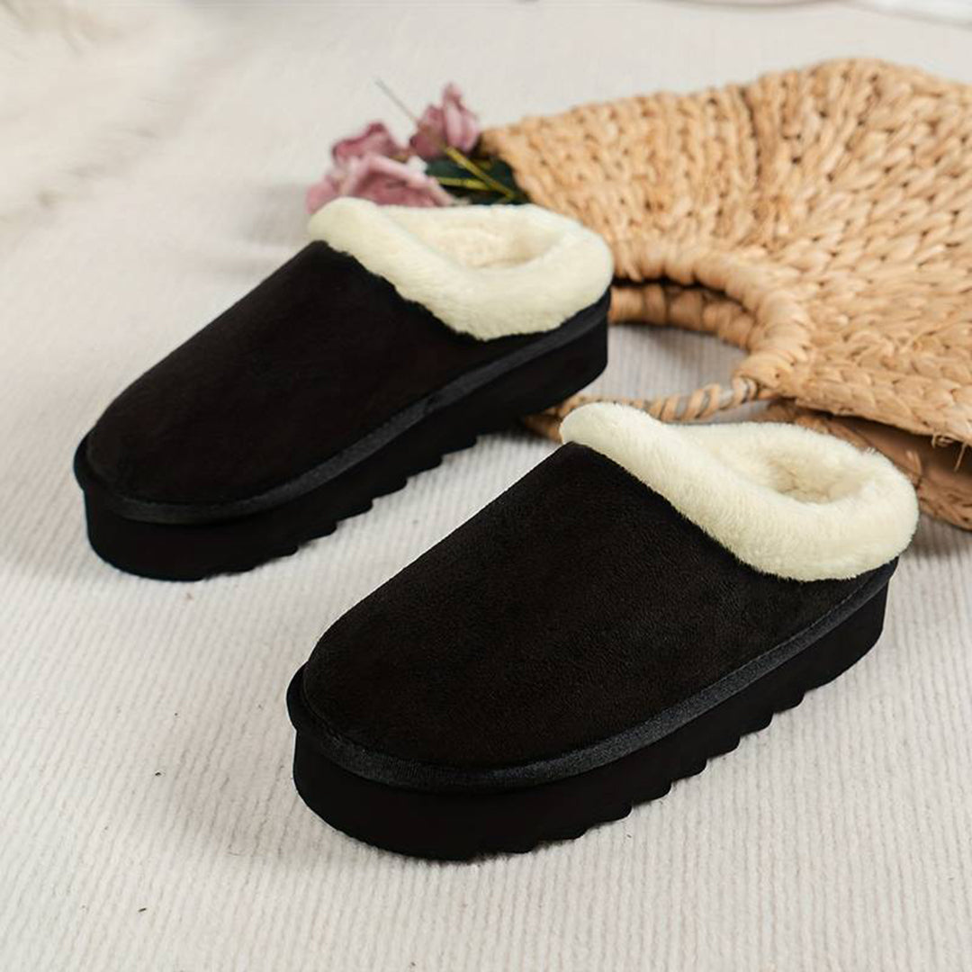 Bequeme Damen Hausschuhe mit Warmfutter – weiche & gemütliche Pantoffeln für Zuhause