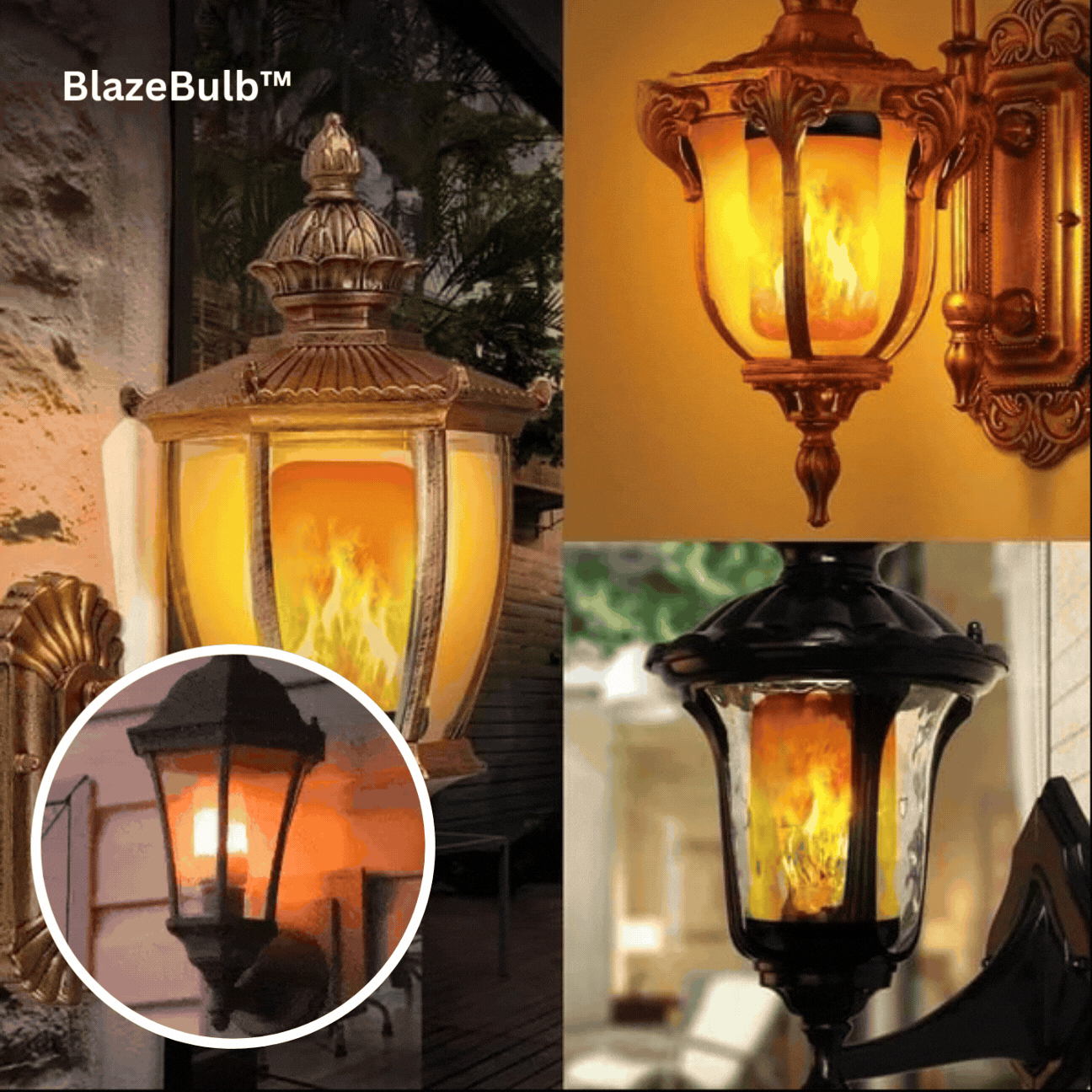 BlazeBulb™ - LED-Flammenlampe Für Romantische Lichtstimmung [50% Rabatt]