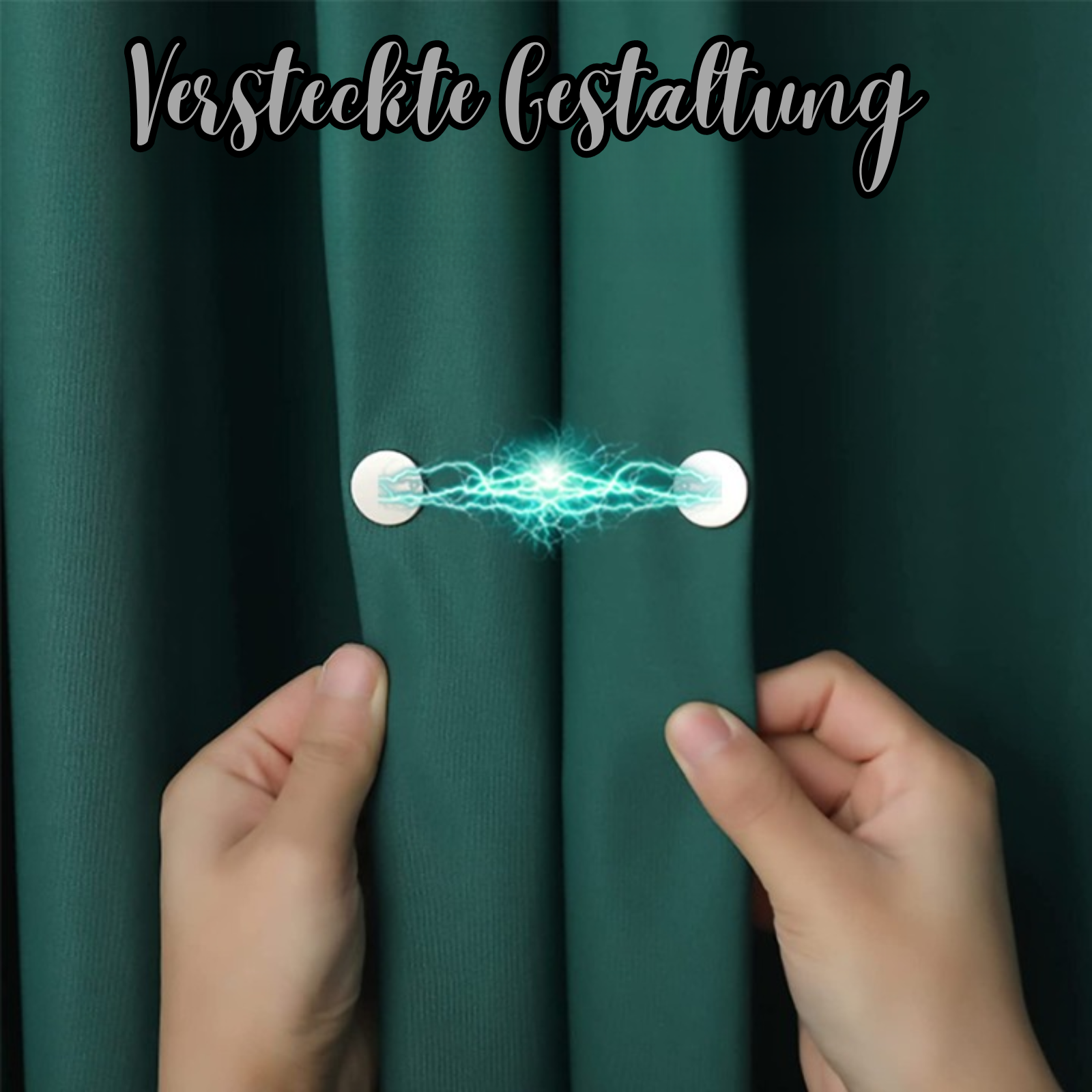 MagNique™ - Magnetische Gardinenklammer [5 + 5 Gratis]