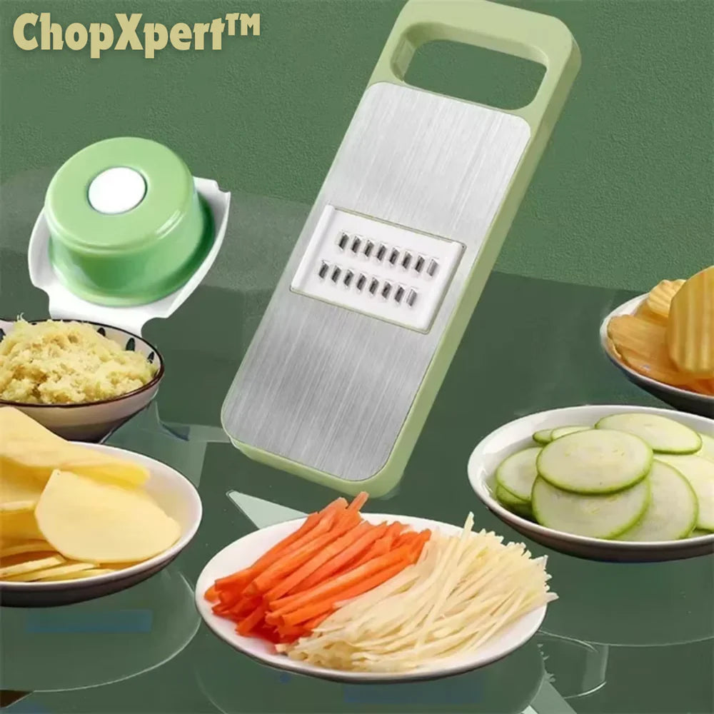 ChopXPert™ – Multifunktionale Schneidemaschine mit Auswechselbarer Klinge | 50% Rabatt