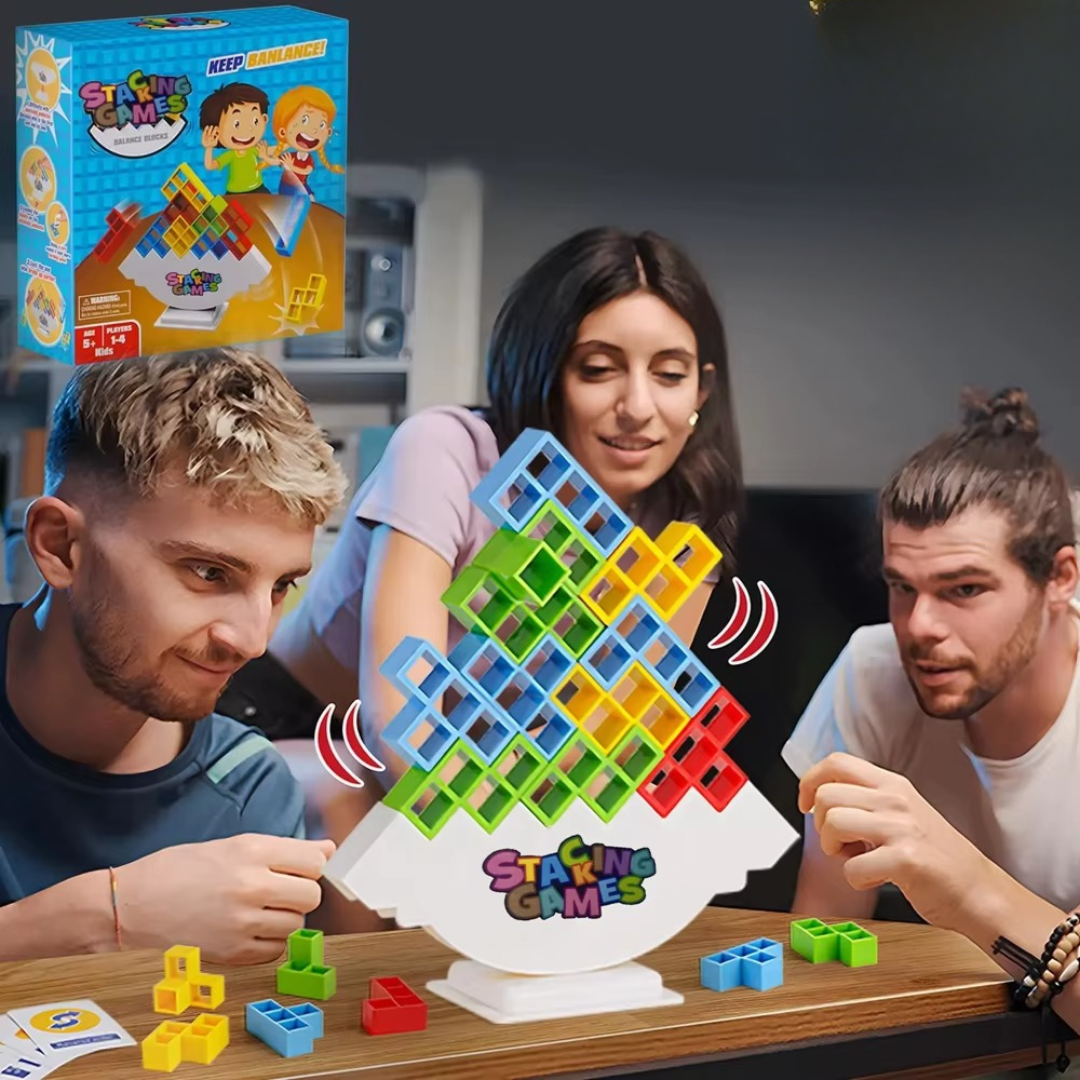 ToppleTowers™ - 3D-Turmspiel Für Geschicklichkeit Und Familienspaß [50% Rabatt]