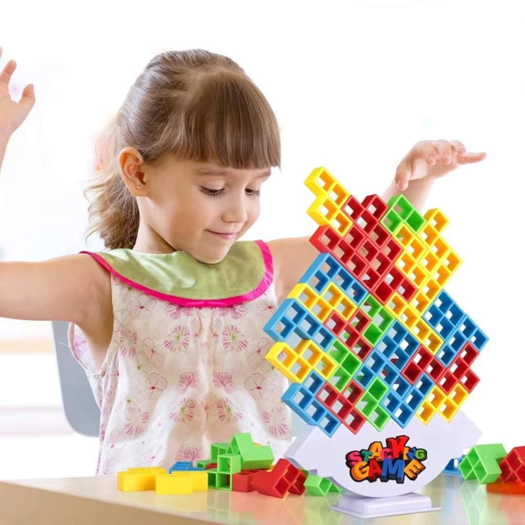 ToppleTowers™ - 3D-Turmspiel Für Geschicklichkeit Und Familienspaß [50% Rabatt]