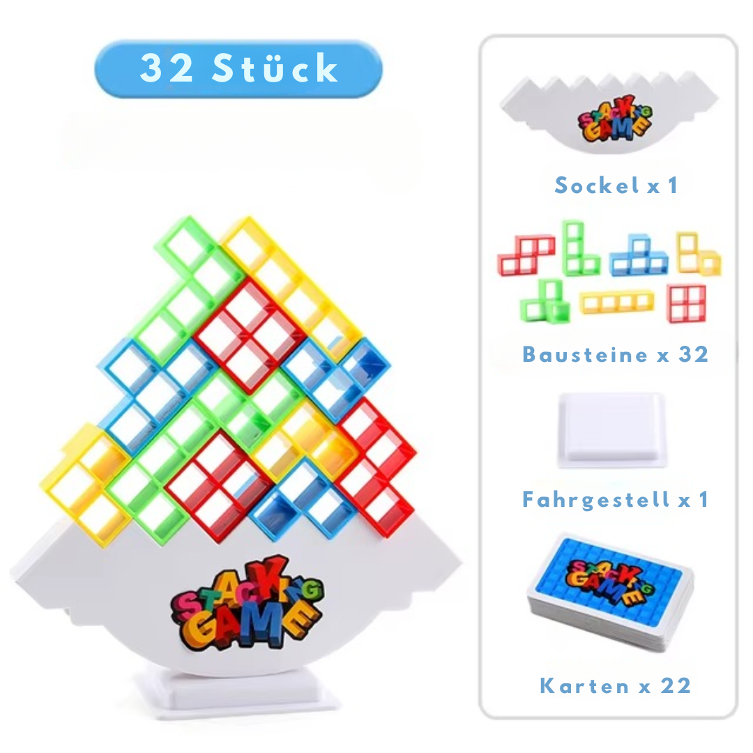 ToppleTowers™ - 3D-Turmspiel Für Geschicklichkeit Und Familienspaß [50% Rabatt]