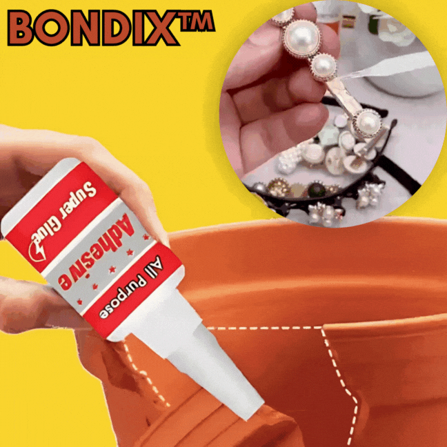 Bondix™ – Allzweck-Sekundenkleber [1 + 1 Gratis]