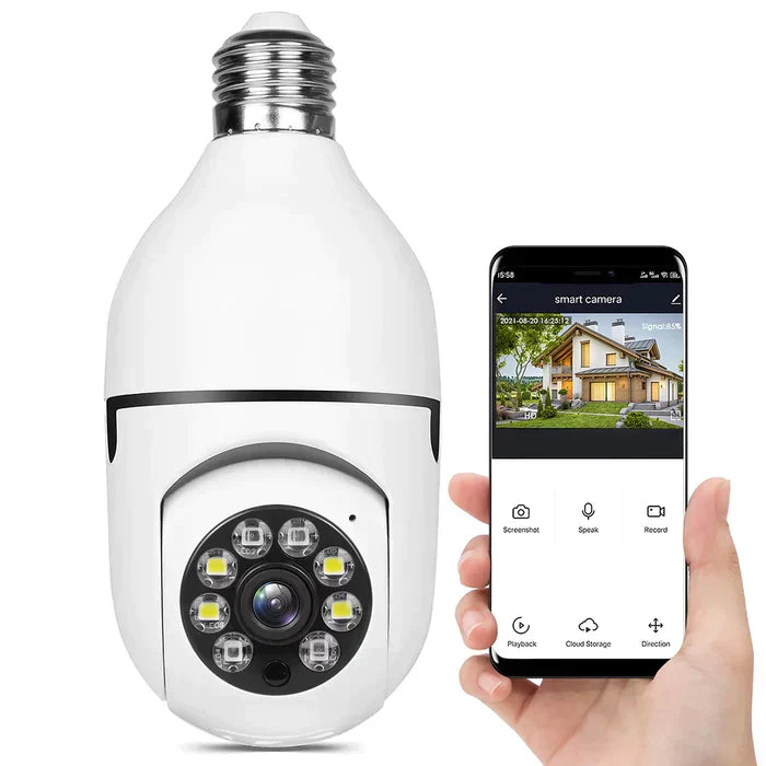50% Rabatt | SecureLight™ - Glühbirnenkamera