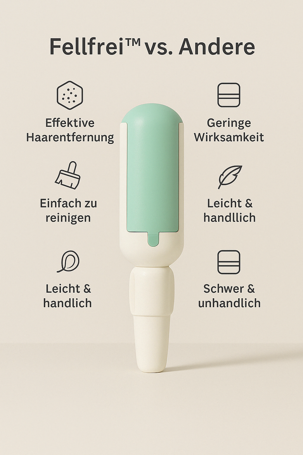 Fellfrei™ - Die effektive und wiederverwendbare Lösung gegen Tierhaare [50% Rabatt]