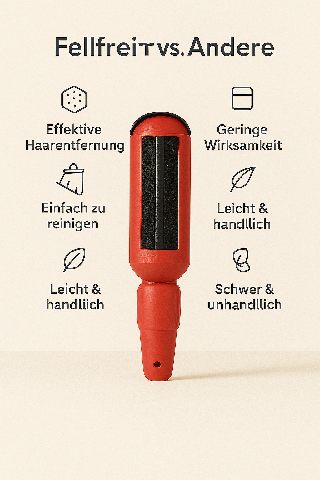 Fellfrei™ - Die effektive und wiederverwendbare Lösung gegen Tierhaare [50% Rabatt]
