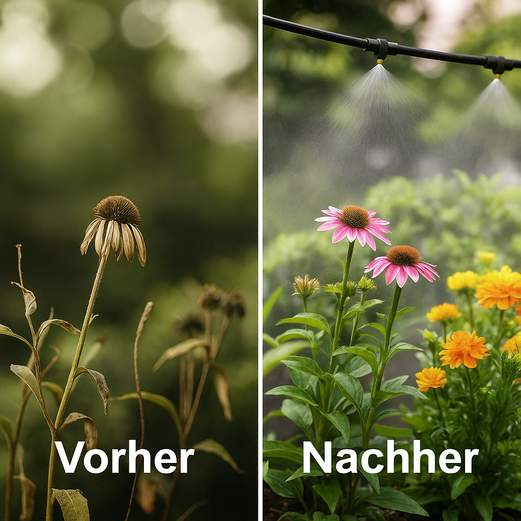 50% Rabatt | AquaMist™  Automatisches Gartenbewässerungssystem