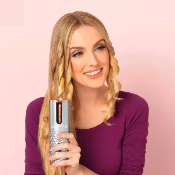 CeramicCurl™ – Kabelloses, problemloses Locken [50% Rabatt]