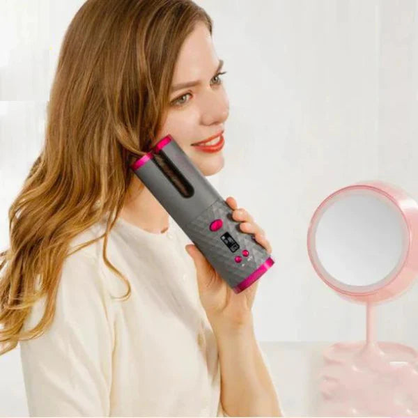 CeramicCurl™ – Kabelloses, problemloses Locken [50% Rabatt]