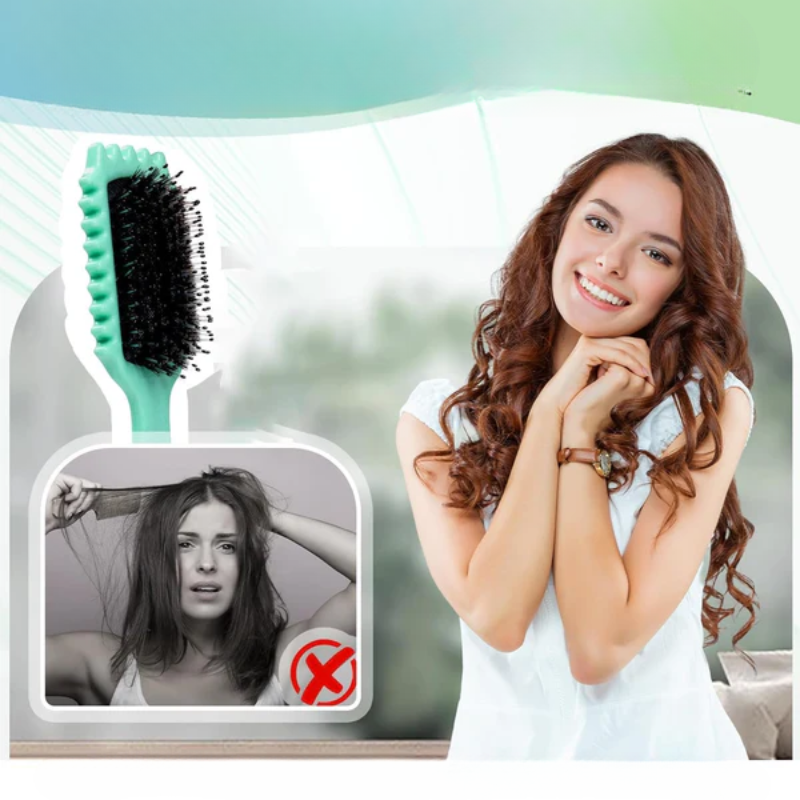 CurlCraft 2-in-1 Lockenbürste – entwirrt & formt glänzende Locken ohne Frizz