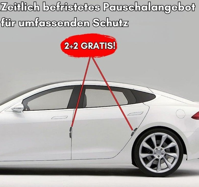DellenSchutz™ – Schutzschild gegen Auto-Dellen & Kratzer [2 + 2 Gratis]