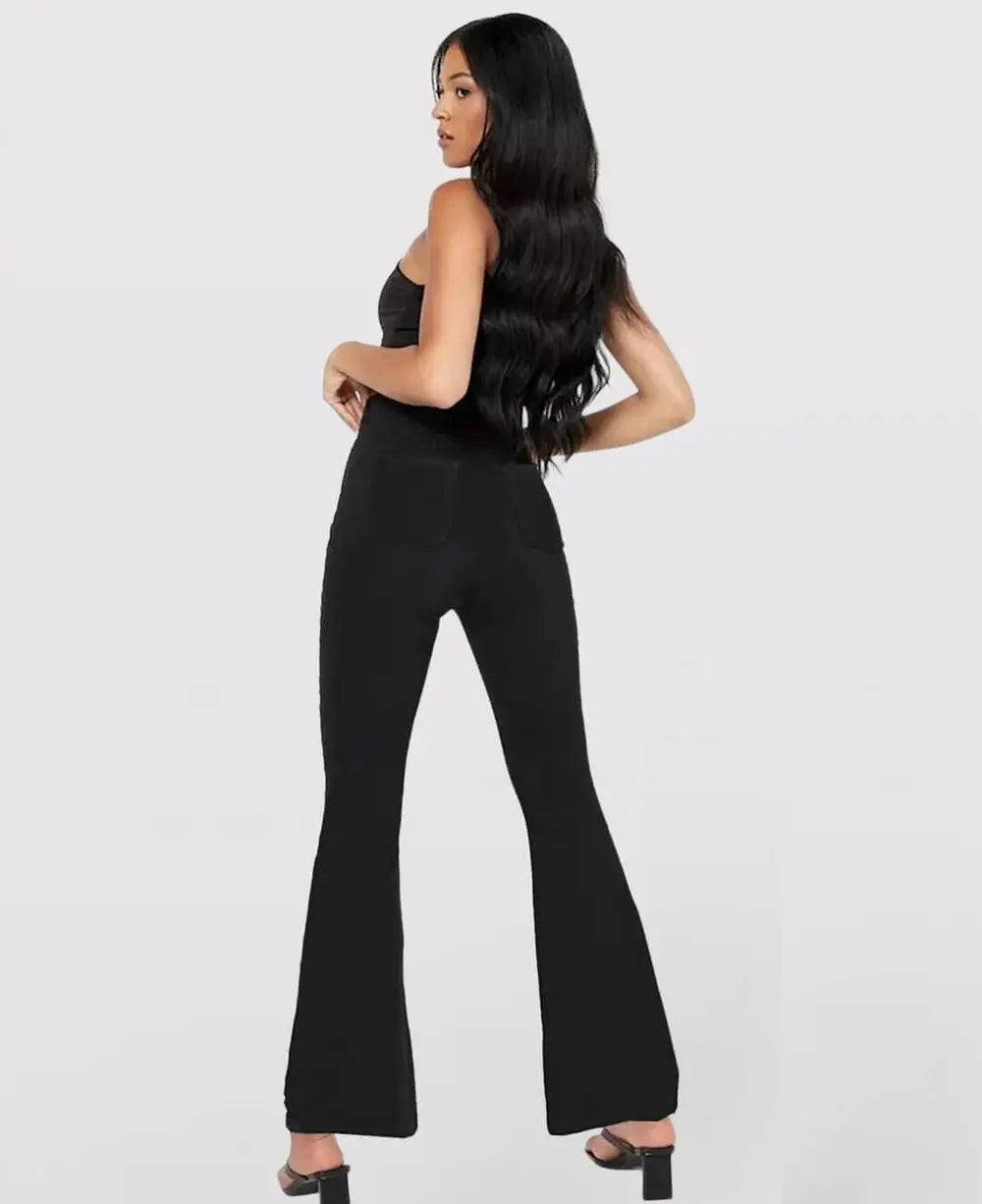 Maxim™ – Damen High-Waist Stretch-Jeans mit schmeichelhaftem Schlag [50 % Rabatt]