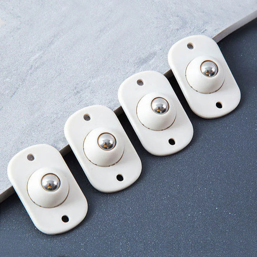 StickyWheels™ – Selbstklebende Lenkrollen für Möbel | 5 + 5 Gratis