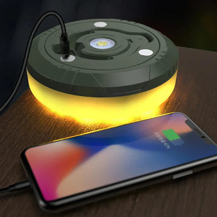 Outdoor LED Lichterkette fürs Camping – Wasserdicht & Akku-betrieben