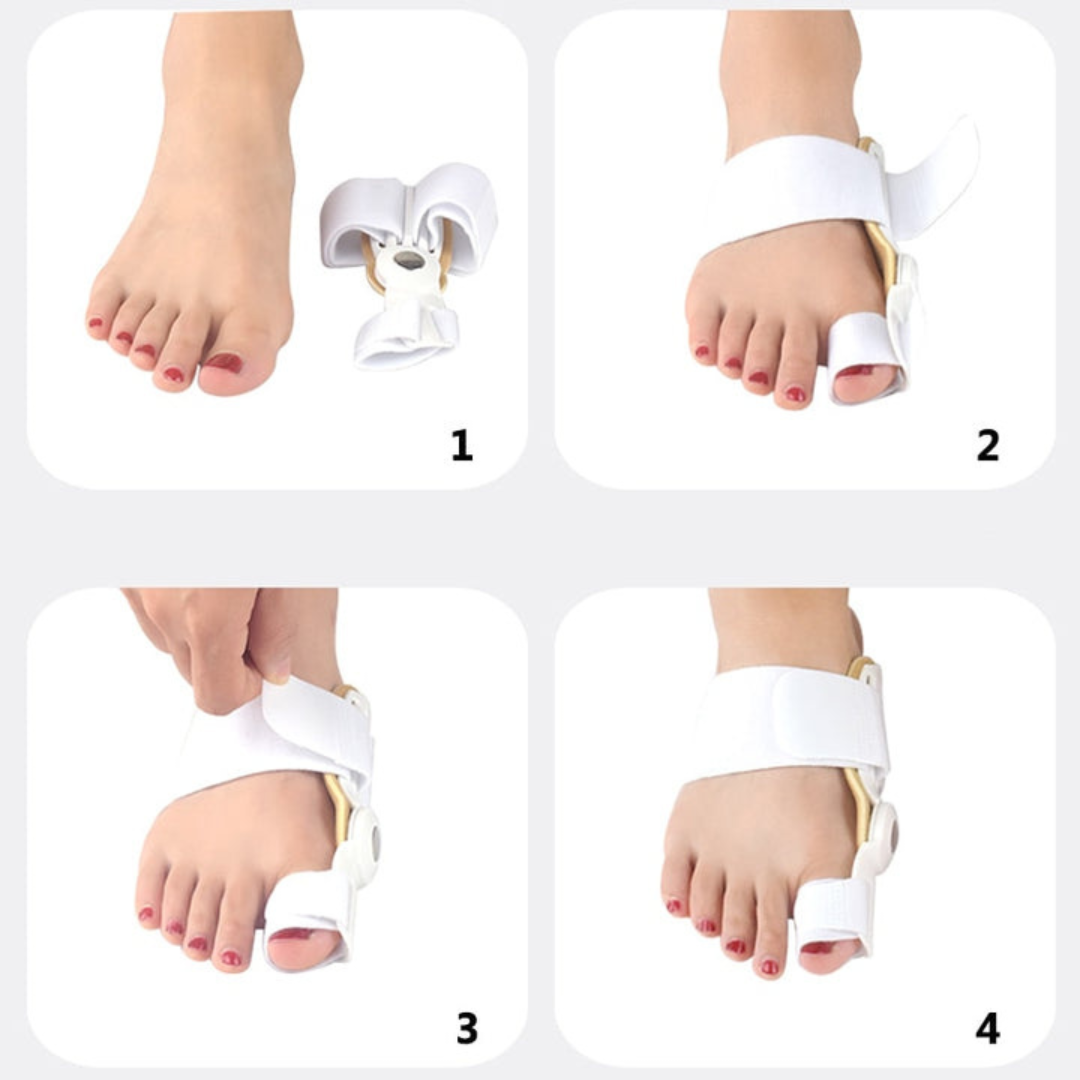 1 + 1 Gratis | ToeSupport™ - Bequemes Ausrichten der Zehen