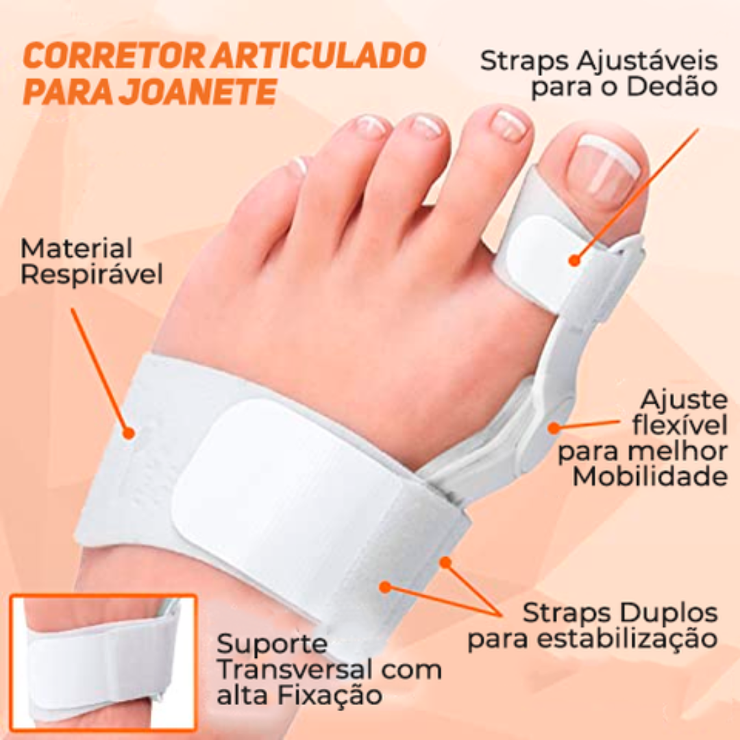 1 + 1 Gratis | ToeSupport™ - Bequemes Ausrichten der Zehen