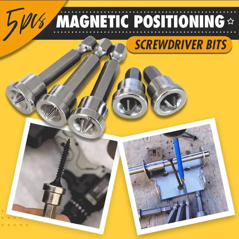 MagnoBit™ – Magnetische Positionierungs-Schraubendreherbits | 2 + 3 Gratis