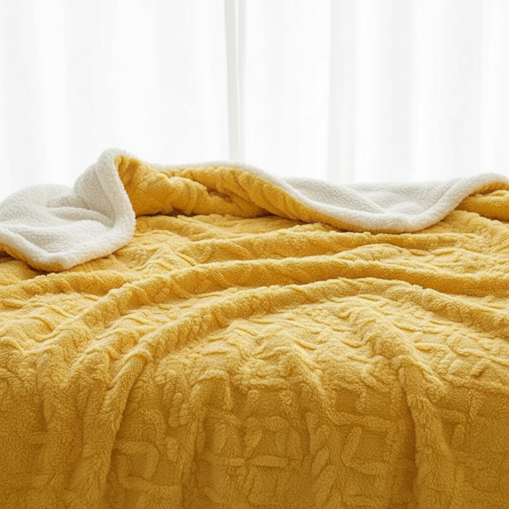 WarmThuis Winterdecke aus Lammwolle & Fleece – weich, warm & waschbar