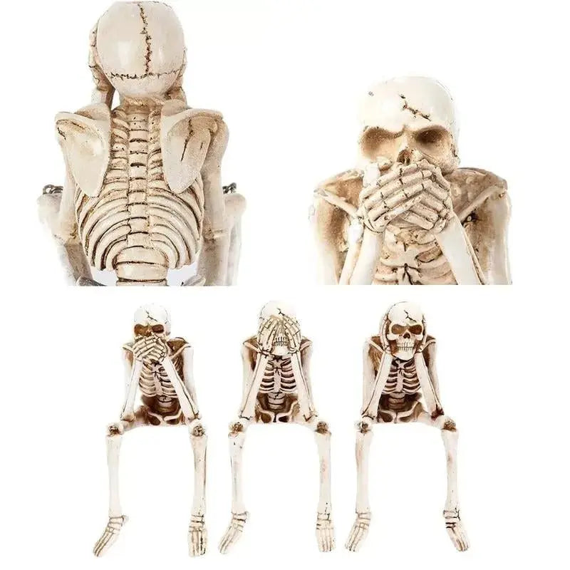 SkullBudy™ – Gruselige Kamin-Deko für Halloween & Party [50% Rabatt]