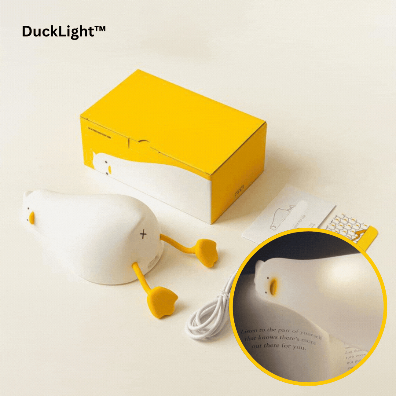 DuckLight™ - Beruhigendes Nachtlicht [50% Rabatt]