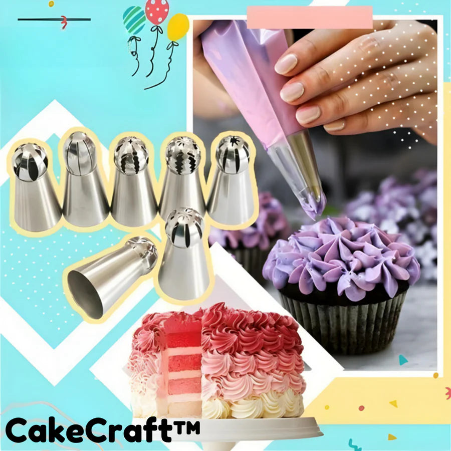 50% Rabatt | CakeCraft™ – Tortendekoration Paspelspitzen [Satz Mit 7 Stück]